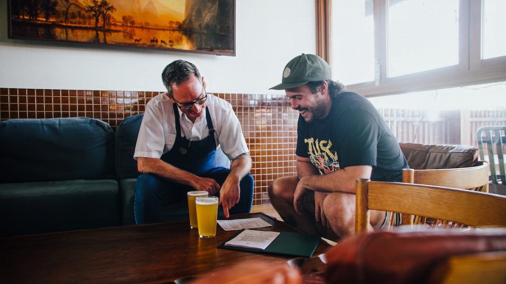 Meet the Buyer Corner Dairy Manager Ben and Chef Dave